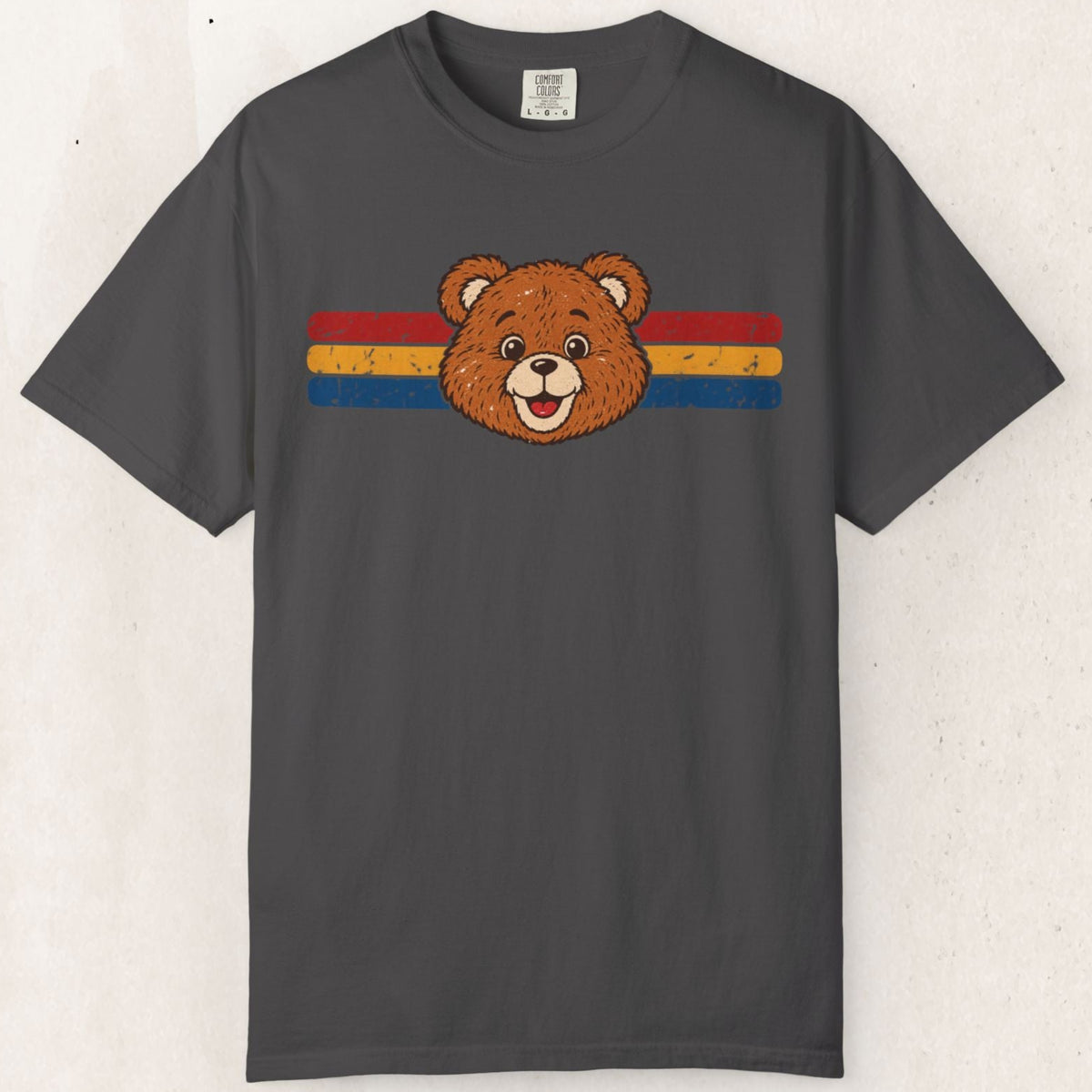 Teddy Ruxpin Retro Tee – Graphite