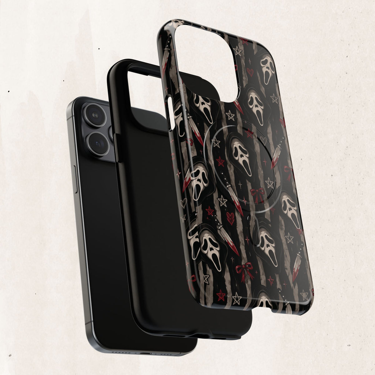 Ghostface Pattern iPhone Case
