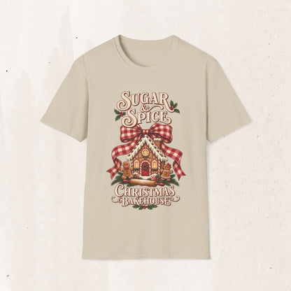 Sugar & Spice Gingerbread Christmas Tee