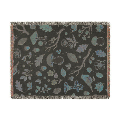 Autumn Forage Woven Blanket