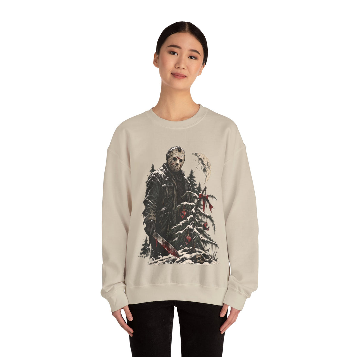 Jason Vorhees Christmas Crewneck Sweatshirt