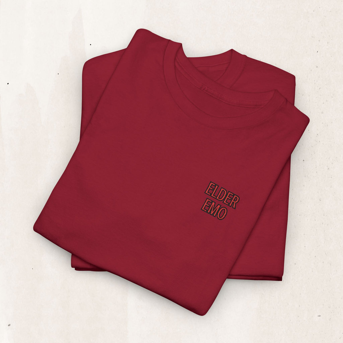 Elder Emo Embroidered Tee
