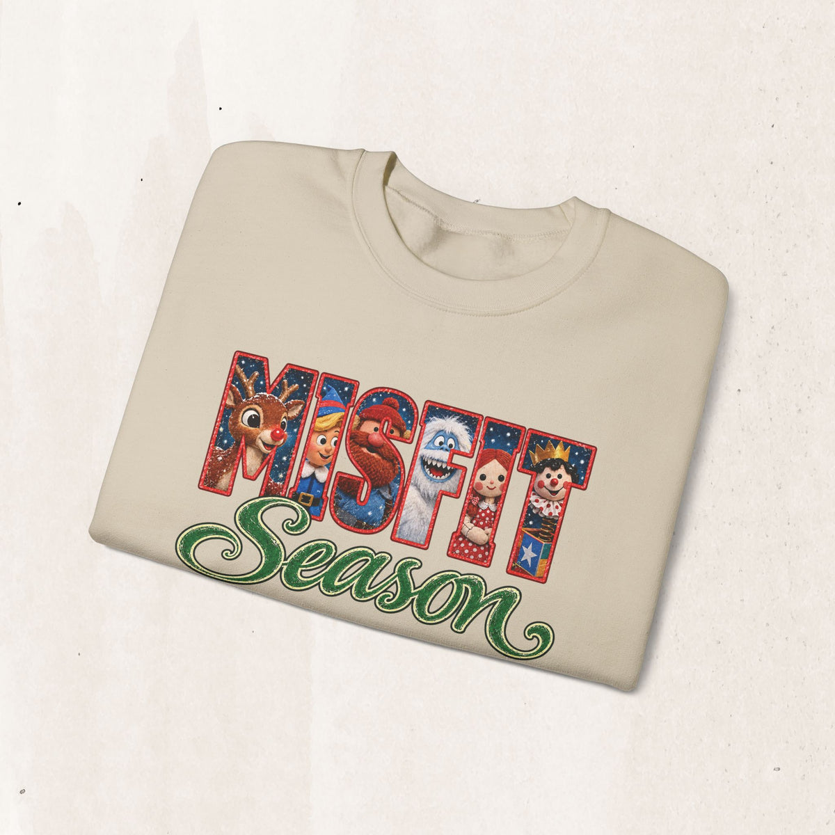 Rudolph "Misfit Season" Crewneck Sweatshirt