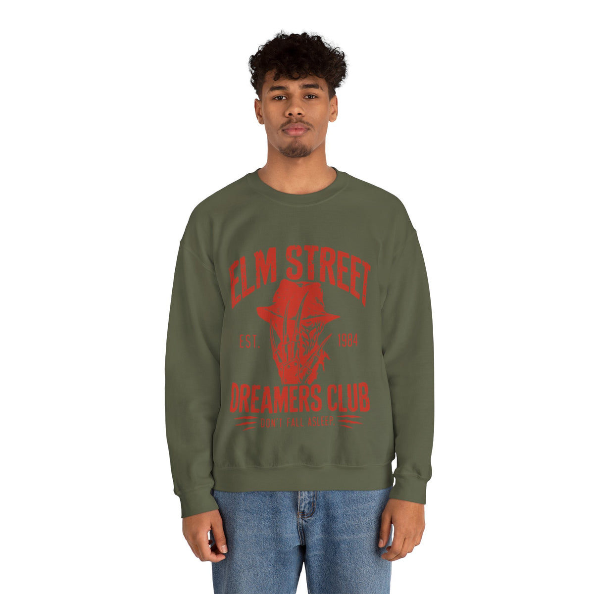 Elm Street Dreamers Club Crewneck Sweatshirt