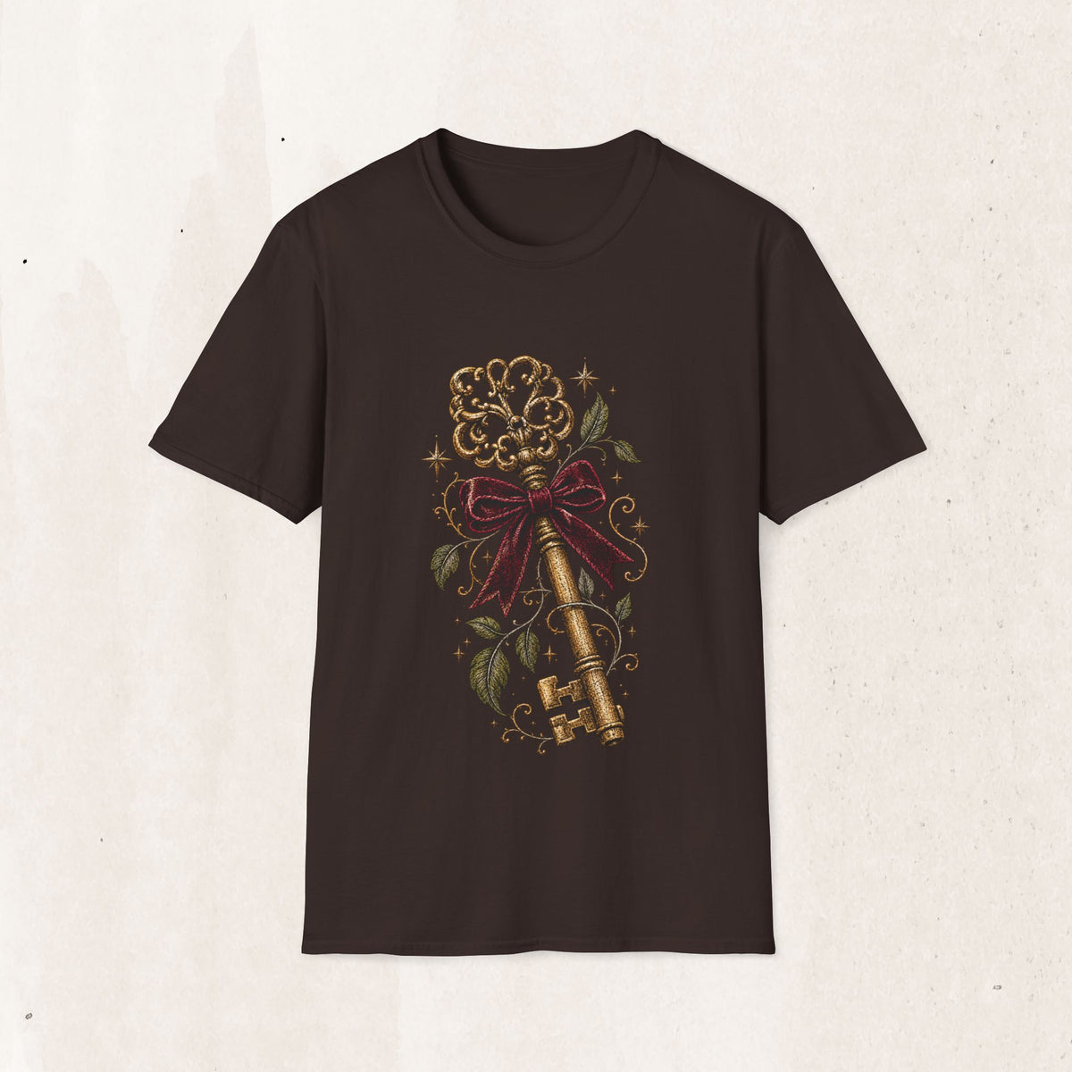 Vintage Ornate Skeleton Key Tee