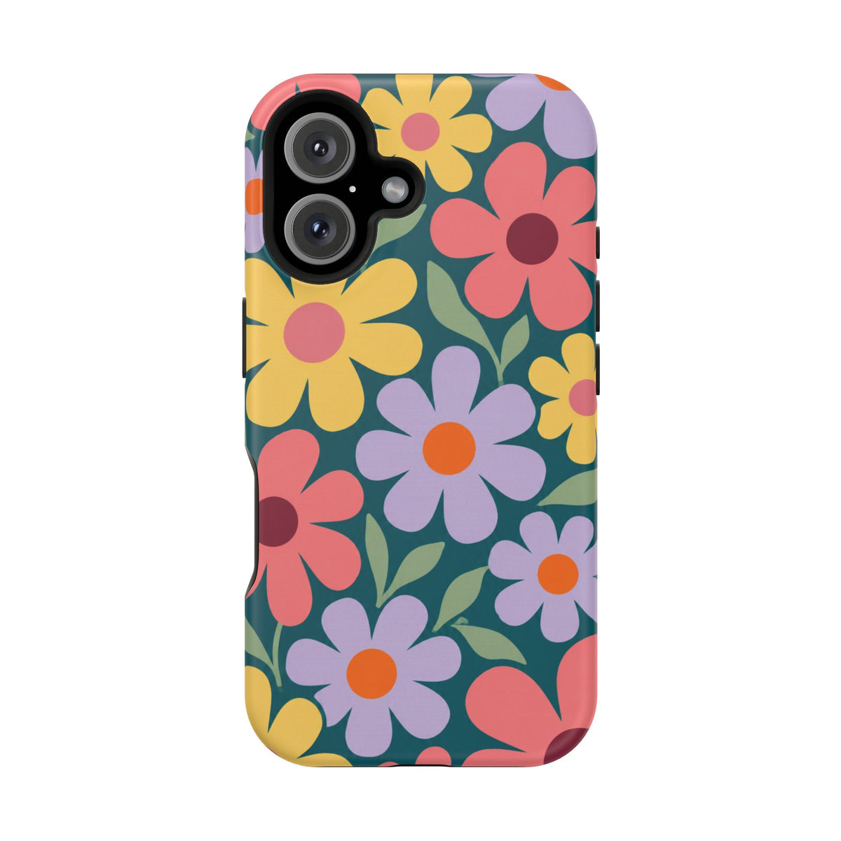 Retro Floral Phone Case, alternate view