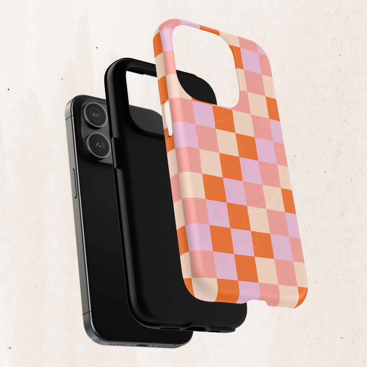 Checkerboard Magnetic Phone Case