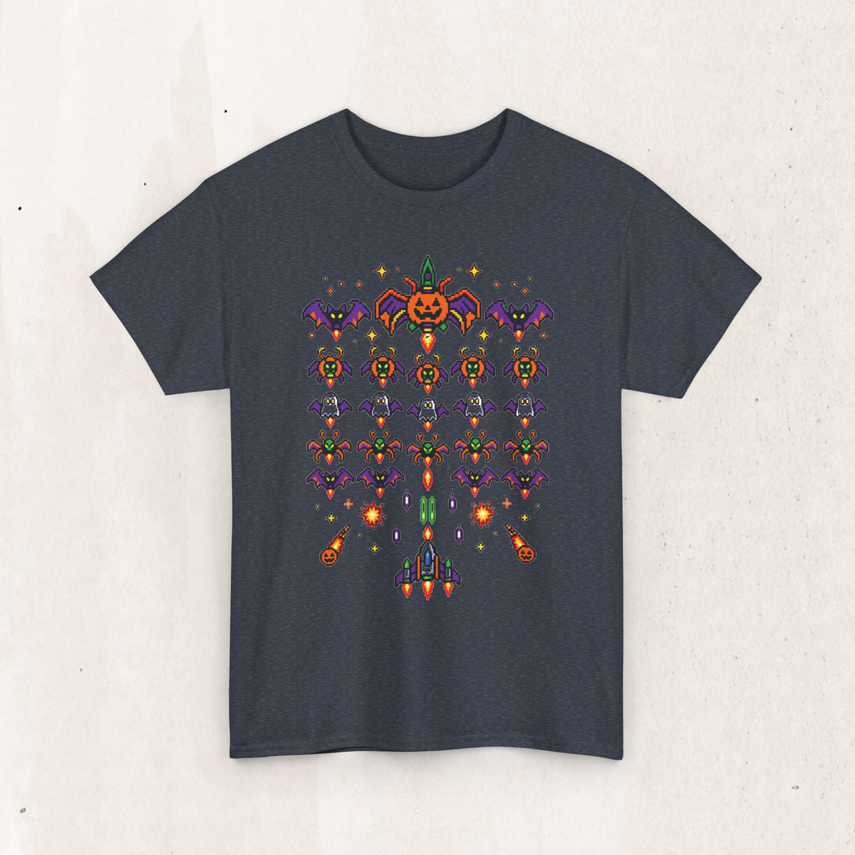 Halloween Galaga Graphic Tee