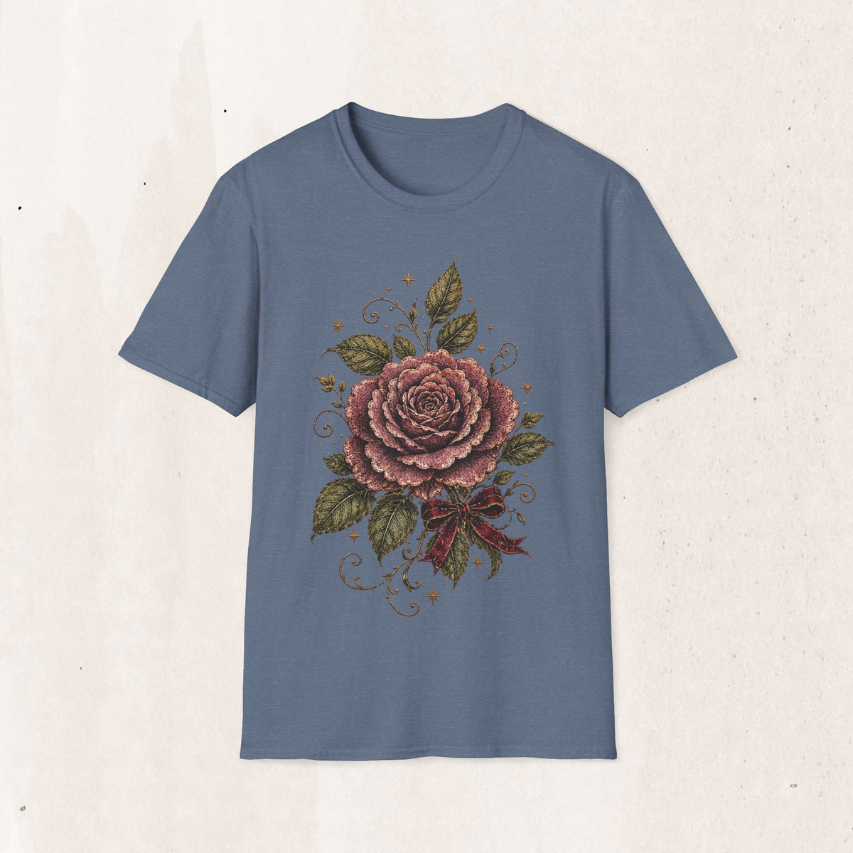 Floral Vintage Rose Tee