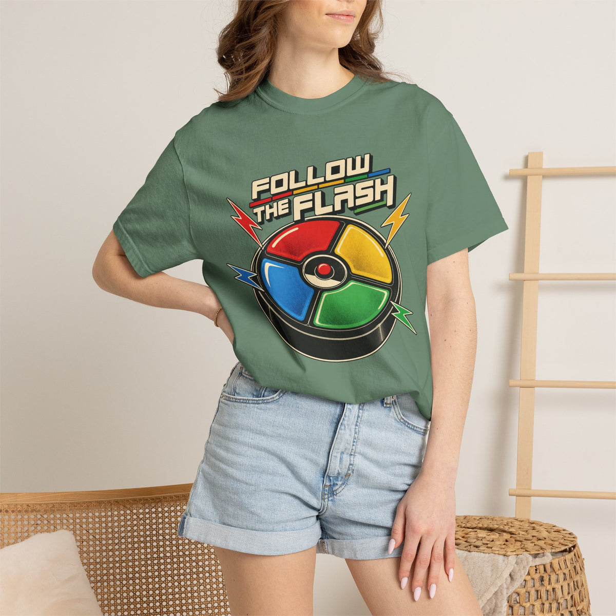 Follow The Flash Simon Graphic Tee