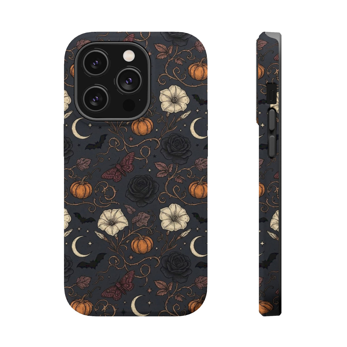 Halloween Floral Magnetic Phone Case, alternate view