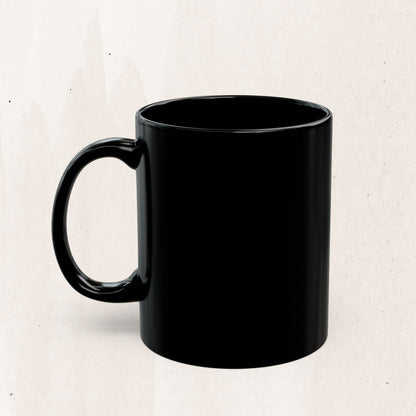 Mama Needs Coffee Black Mug