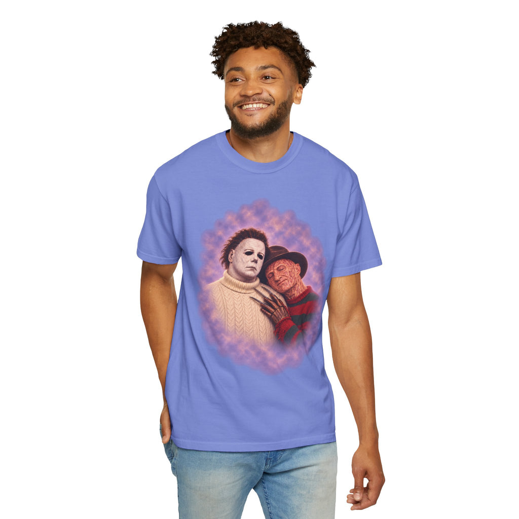 Michael Myers & Freddy Kreuger 80's Portrait Tee