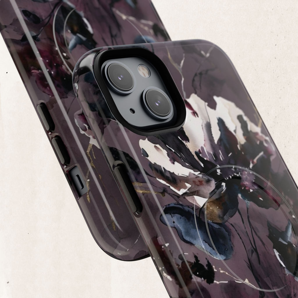 Floral Noir Magnetic Phone Case