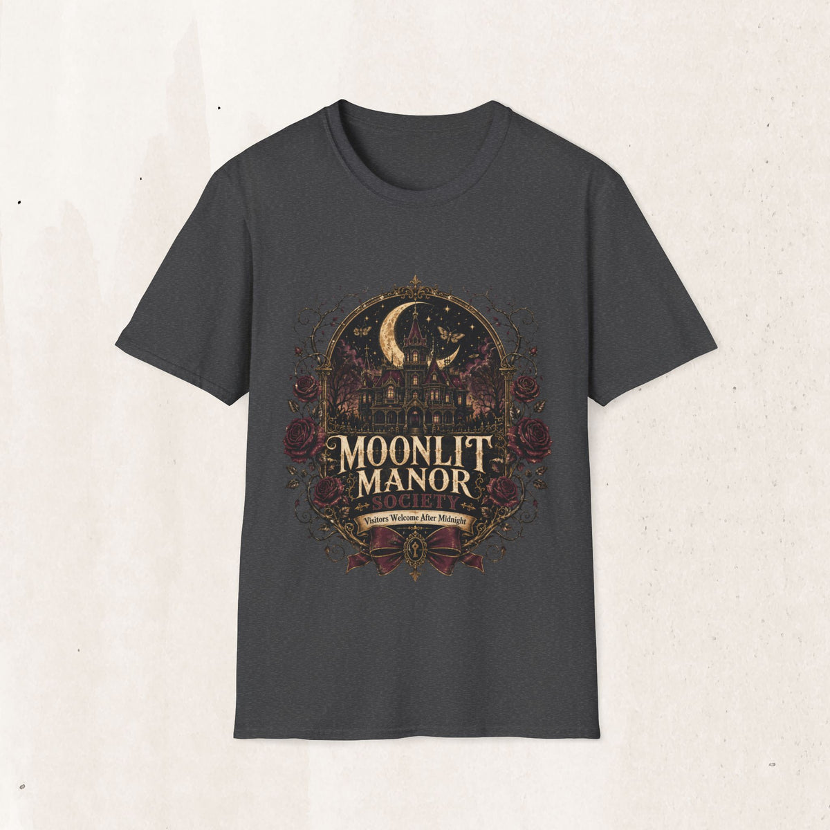 Moonlit Manor - Gothic Graphic Tee
