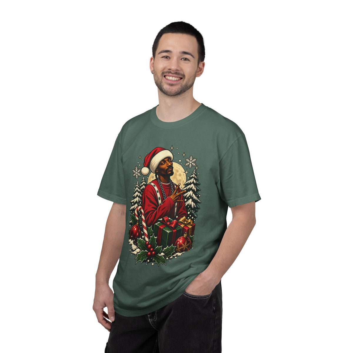 Snoop Graphic Christmas Tee