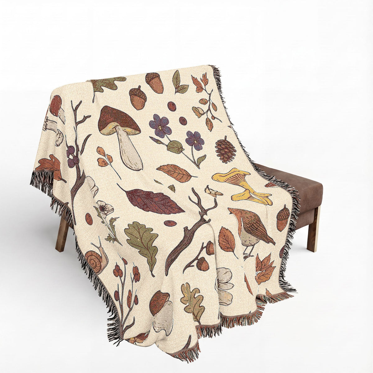 Autumn Forage Woven Blanket