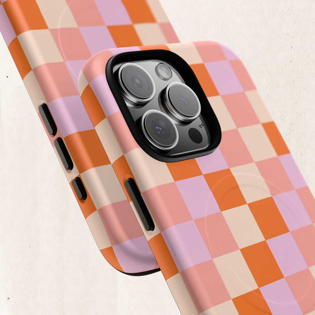 Checkerboard Magnetic Phone Case