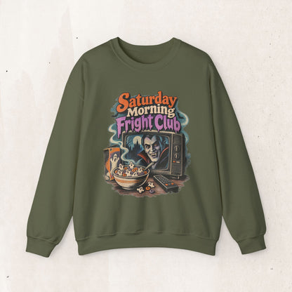 Saturday Morning Fright Club Crewneck Sweatshirt