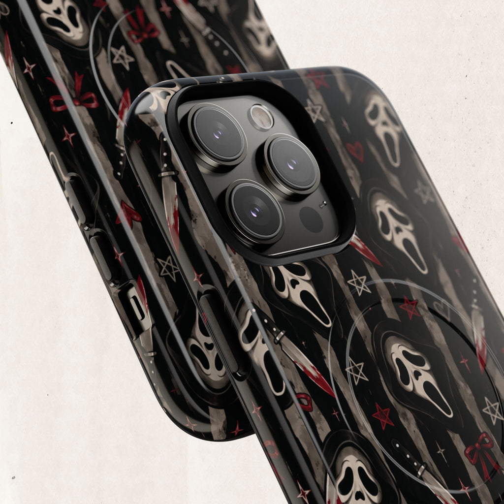Ghostface Pattern iPhone Case