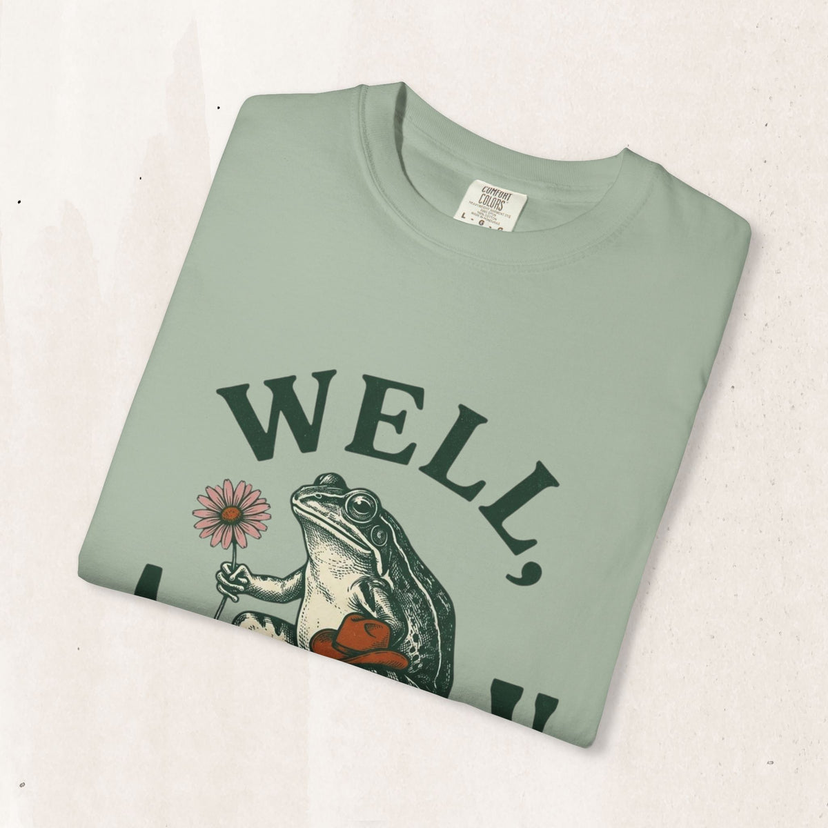 Frog Graphic "Well, Anyway" Tee