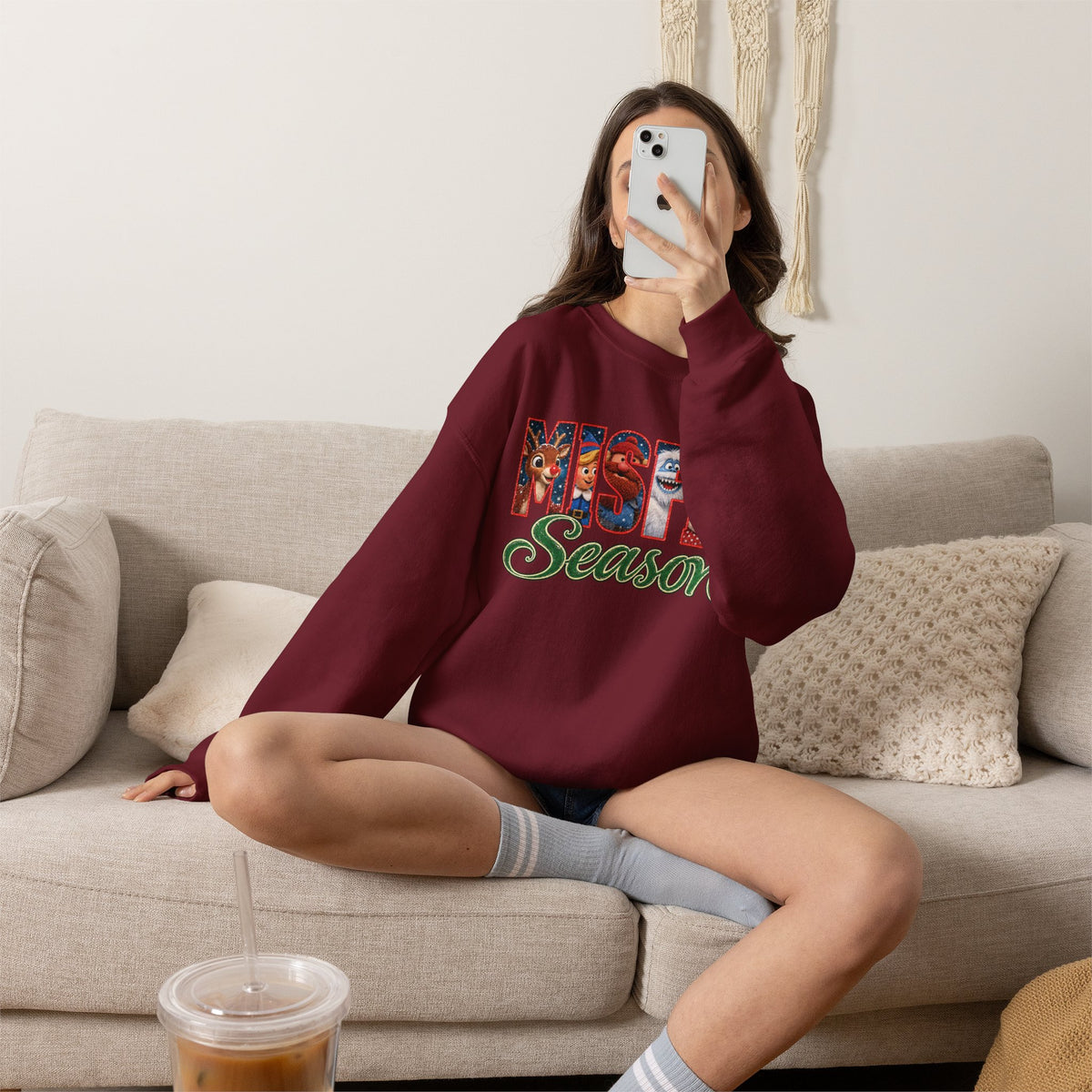 Rudolph "Misfit Season" Crewneck Sweatshirt