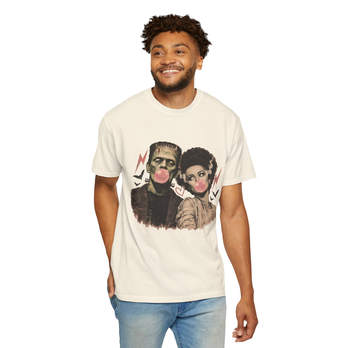 Frankenstein & Bride Bubblegum Vintage Tee