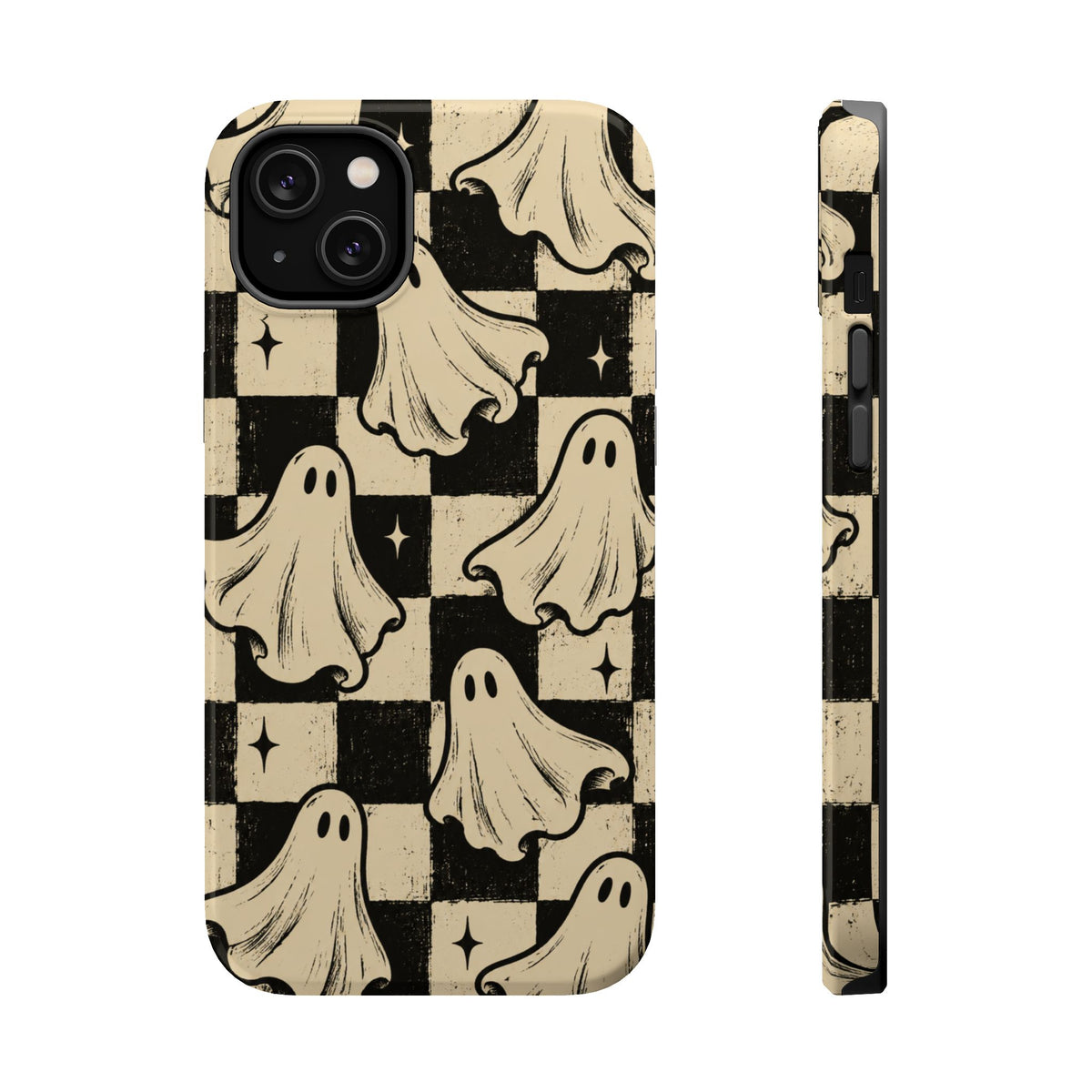 Ghost Checker Magnetic Phone Case, alternate view