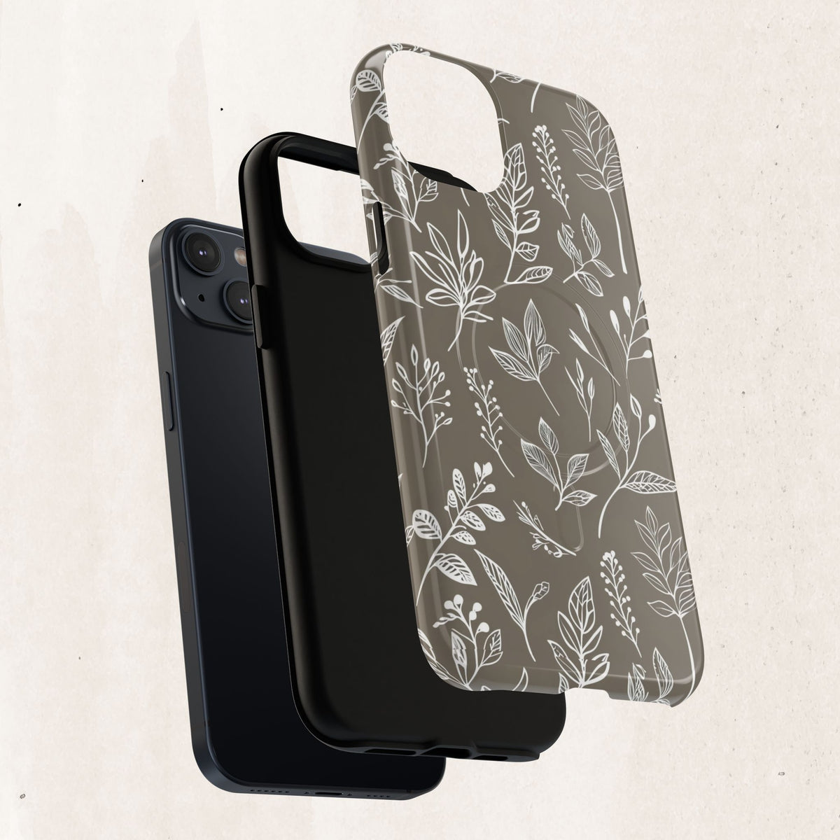 Botanical Leaf Tough Magnetic Phone Case