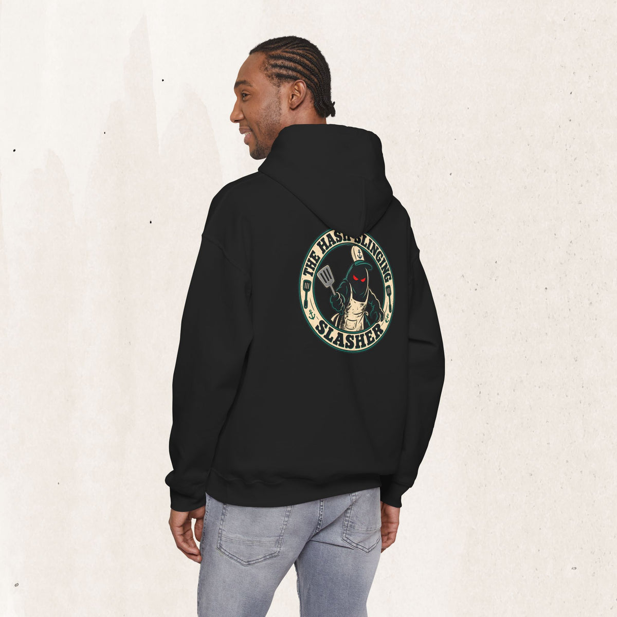Spongebob Squarepants 'The Hashslinging Slasher' Graphic Pullover