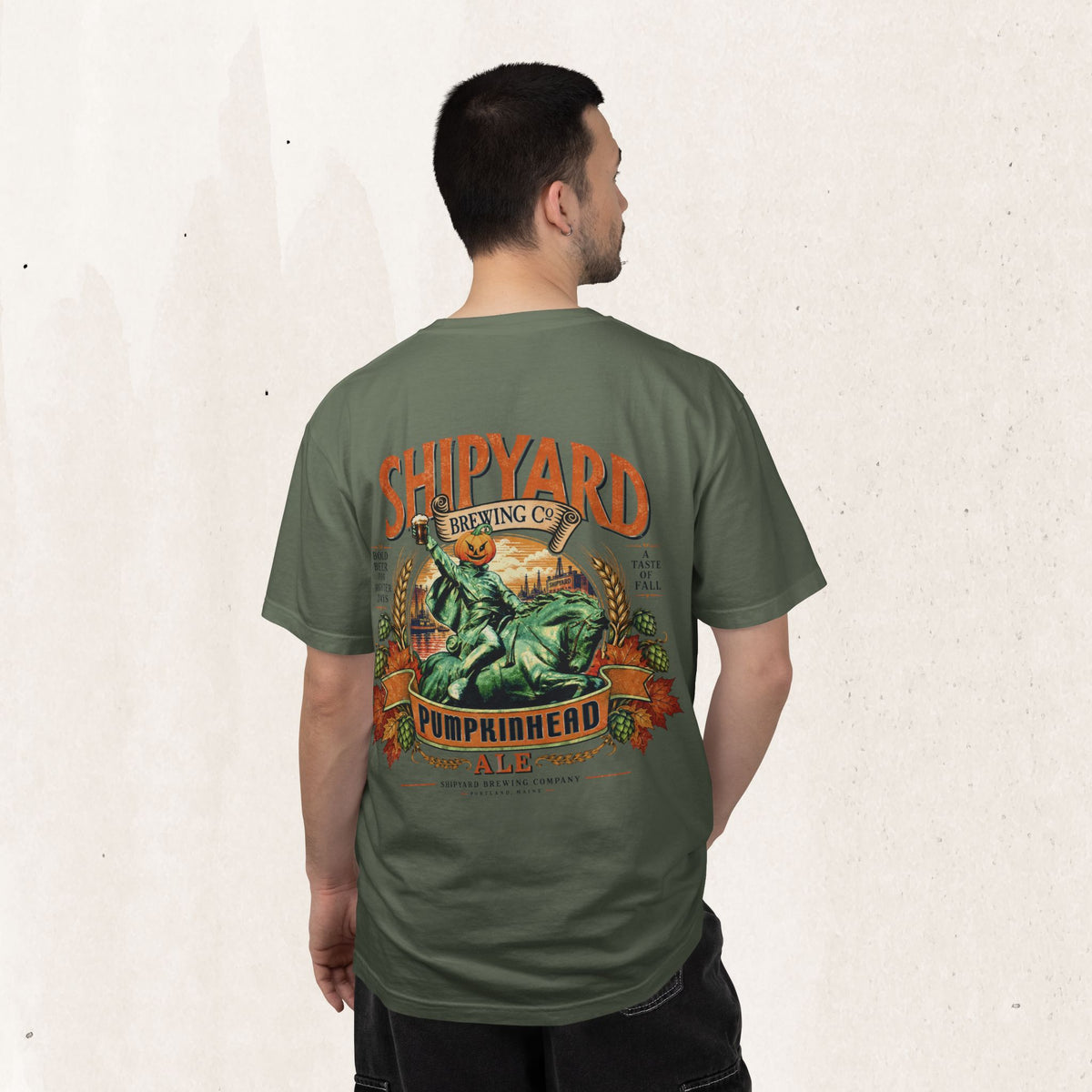 Shipyard Brewing Co Pumpkinhead Ale Tee