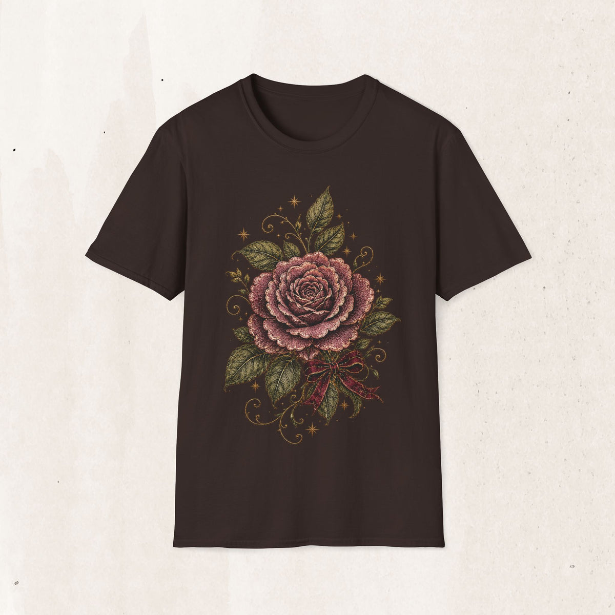 Floral Vintage Rose Tee