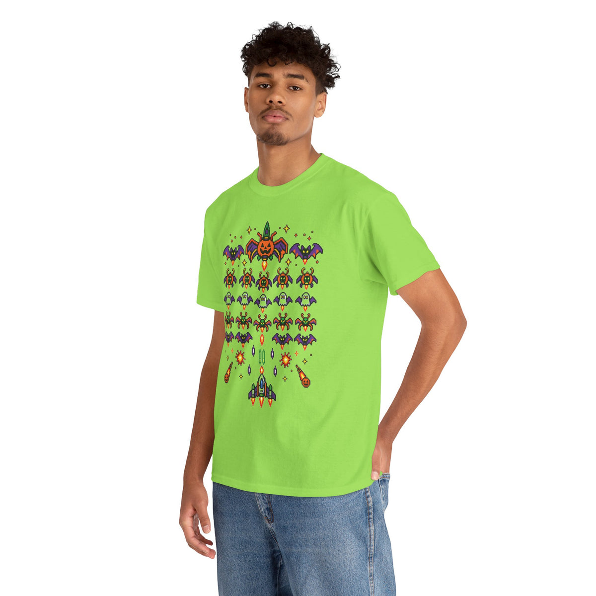 Halloween Galaga Graphic Tee