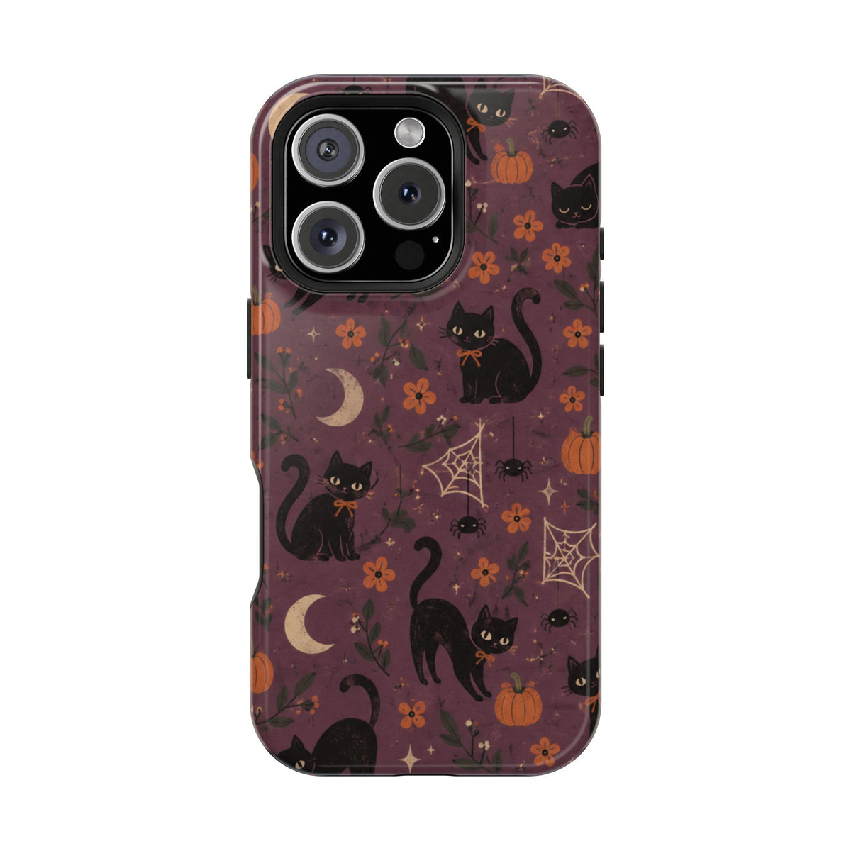 Halloween Black Cat MagSafe Phone Case, alternate view