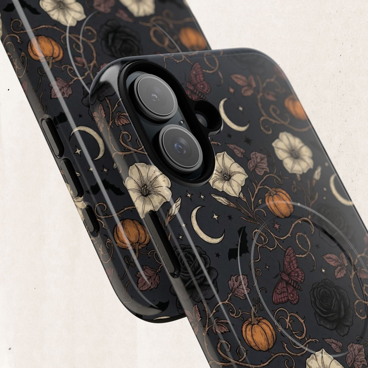 Halloween Floral Magnetic Phone Case