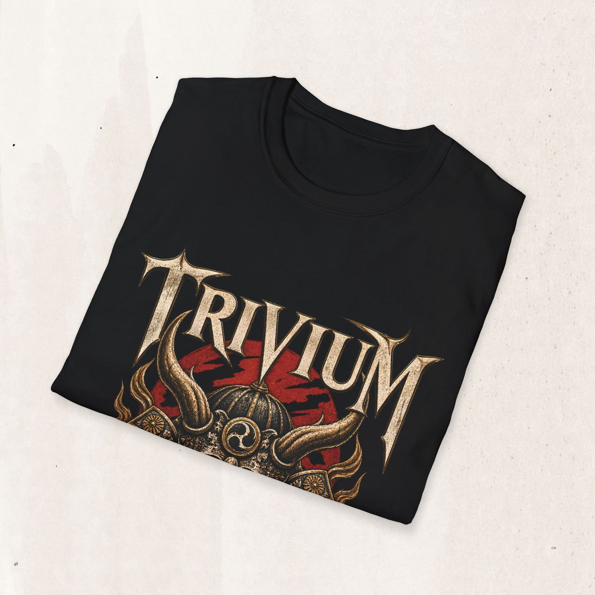 Trivium Graphic Tee in Black, alternate view