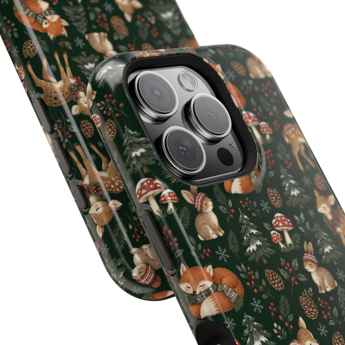 Woodland Fox & Deer MagSafe Phone Case, alternate view