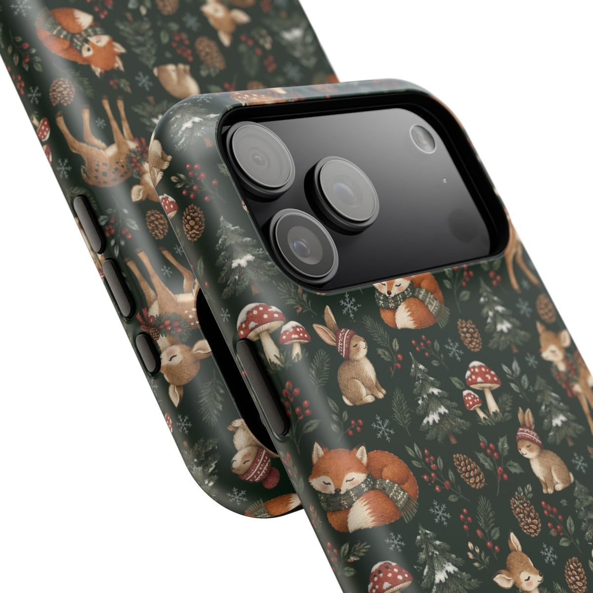 Woodland Fox & Deer MagSafe Phone Case, alternate view