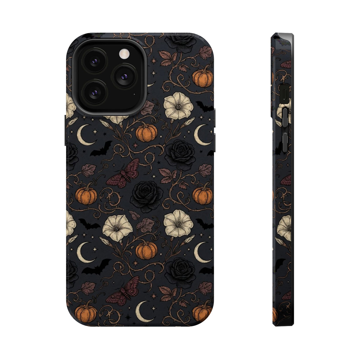 Halloween Floral Magnetic Phone Case, alternate view
