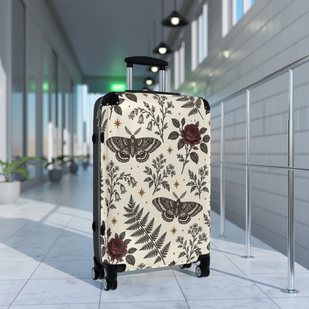 Botanical Moth & Rose Luggage