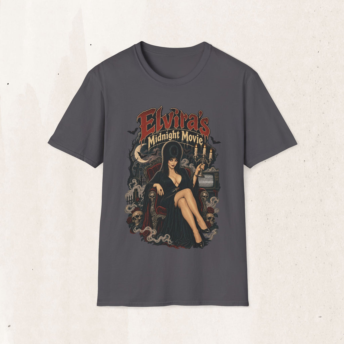 Elvira's Midnight Movie T-Shirt