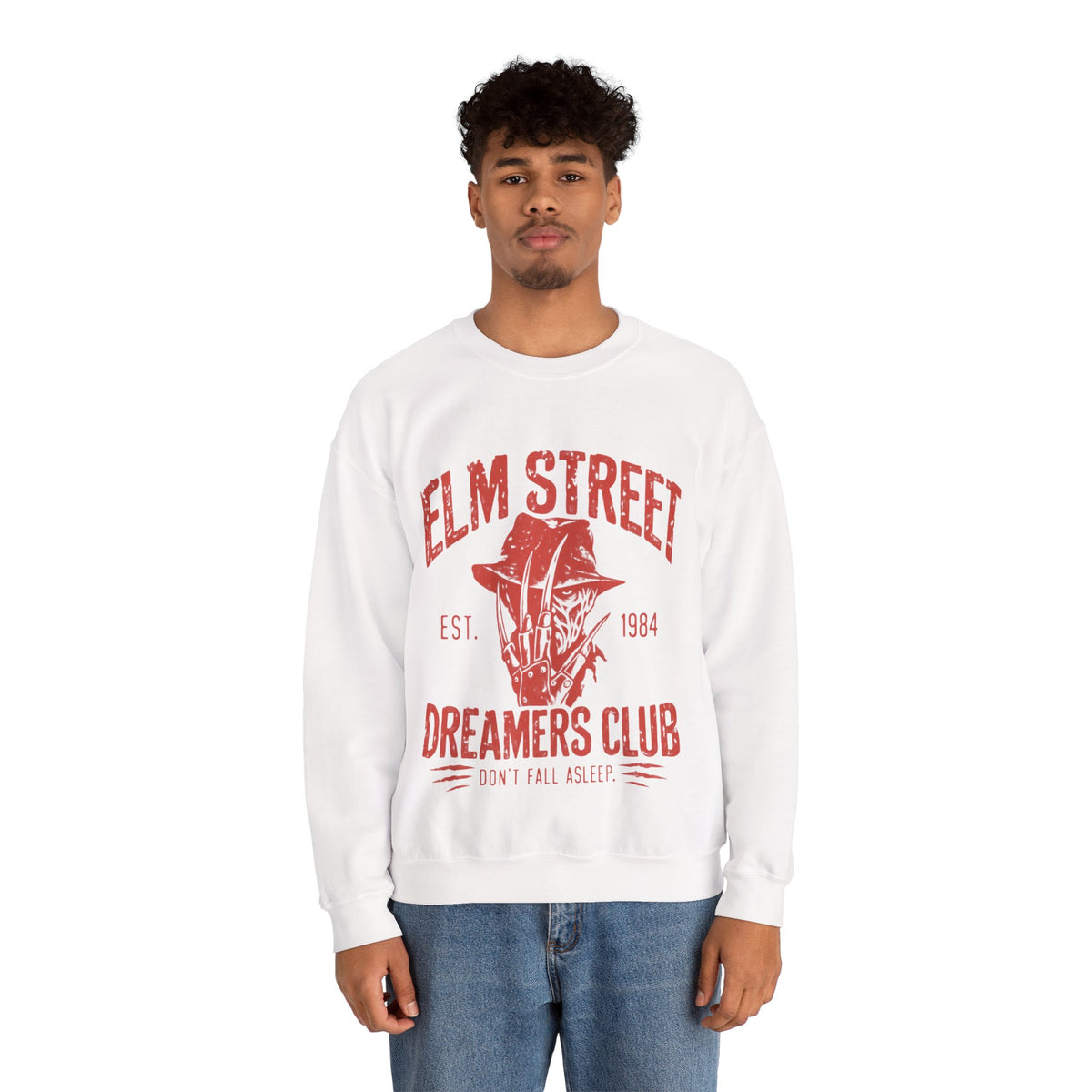Elm Street Dreamers Club Crewneck Sweatshirt