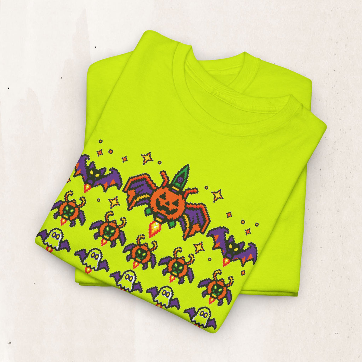 Halloween Galaga Graphic Tee