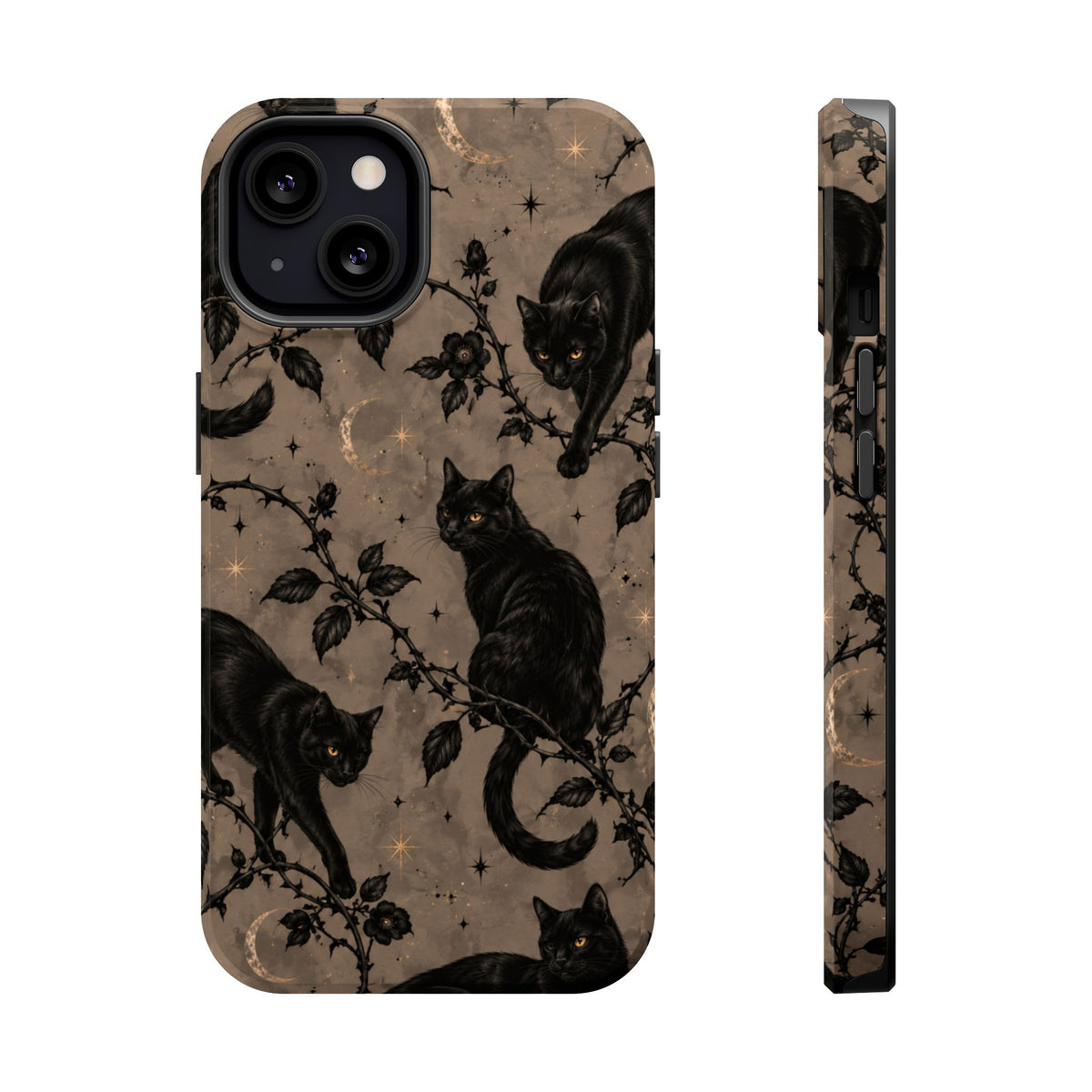 Vintage Black Cats Tough Phone Case, photo 100