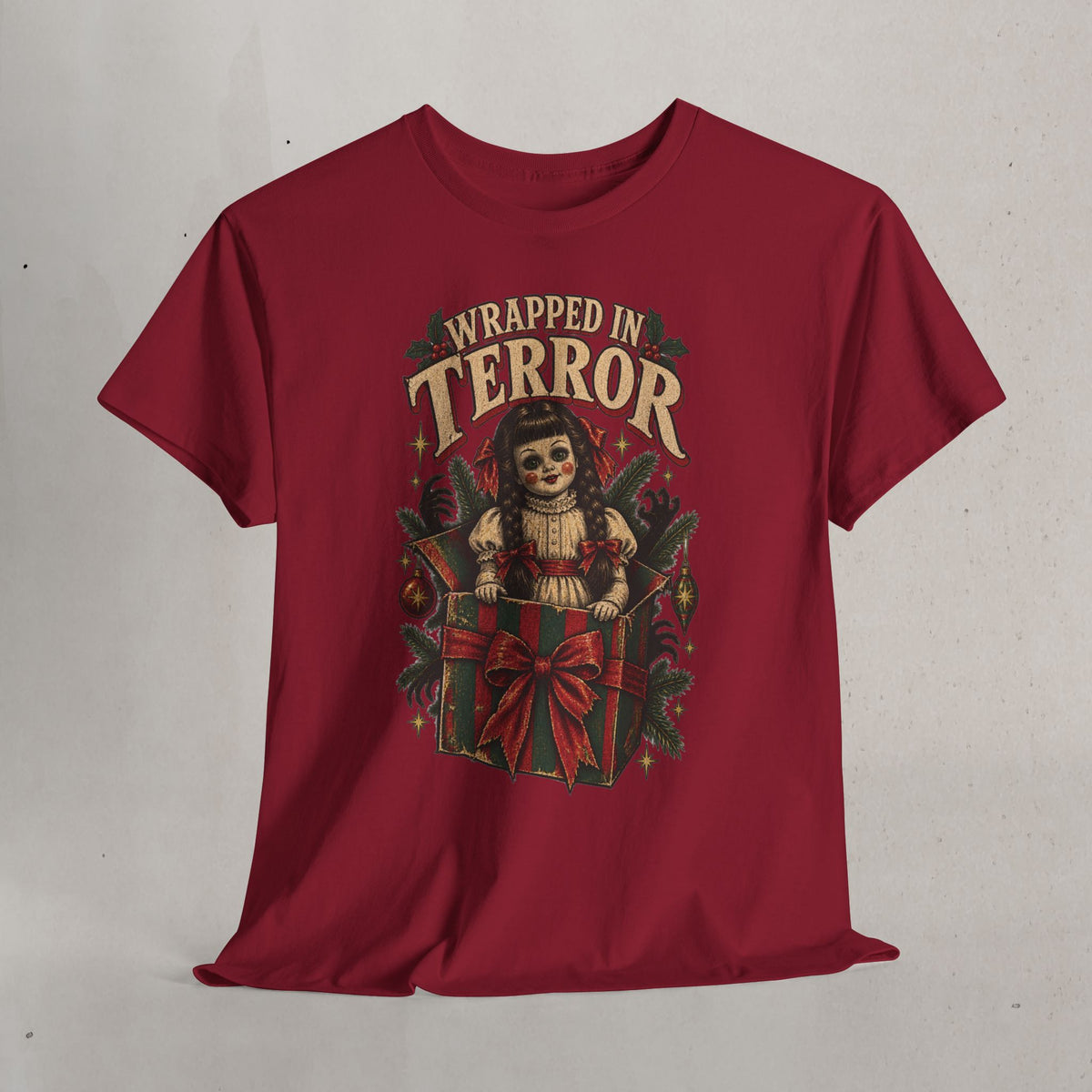 Haunted Doll Christmas Tee
