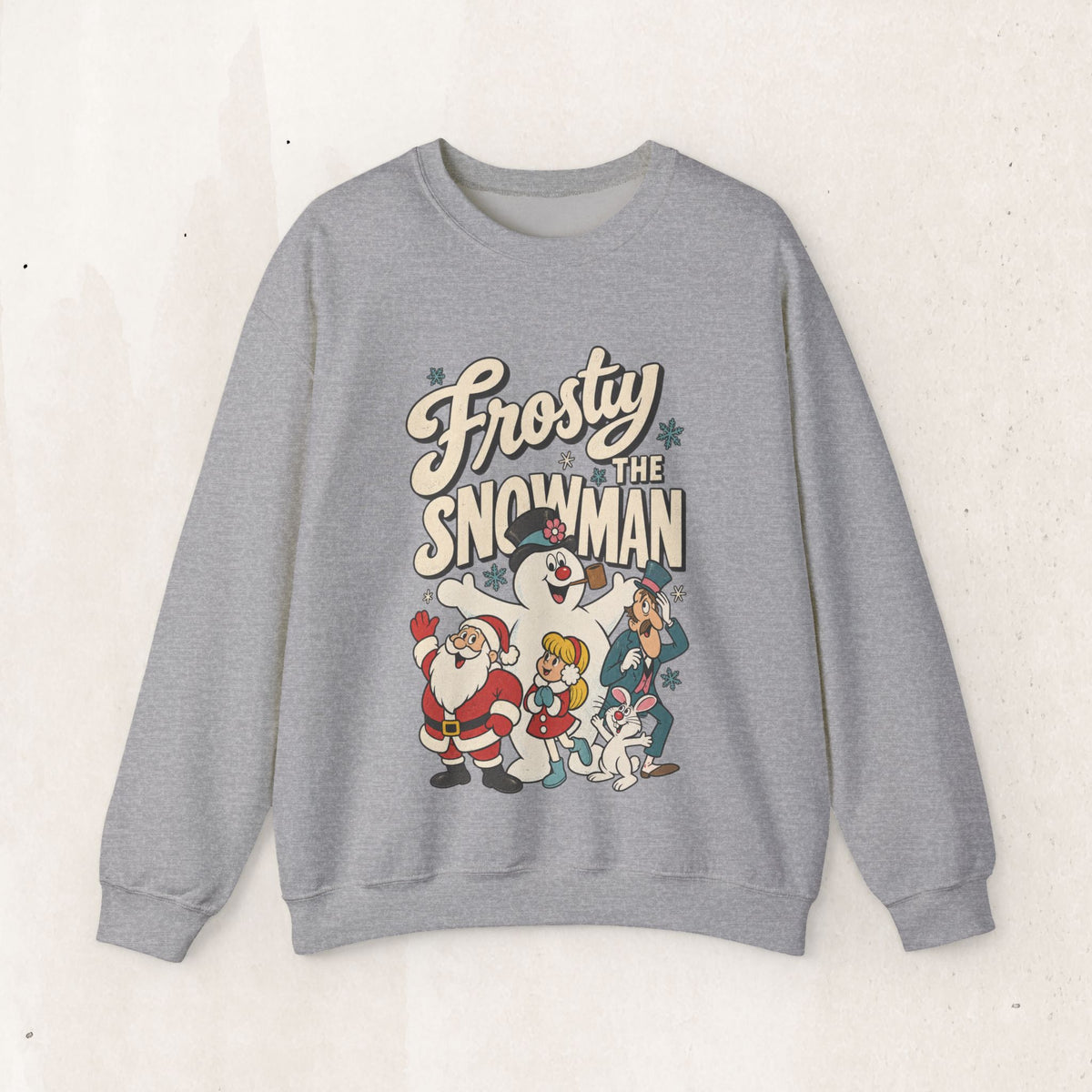Frosty the Snowman Vintage Holiday Crewneck Sweatshirt