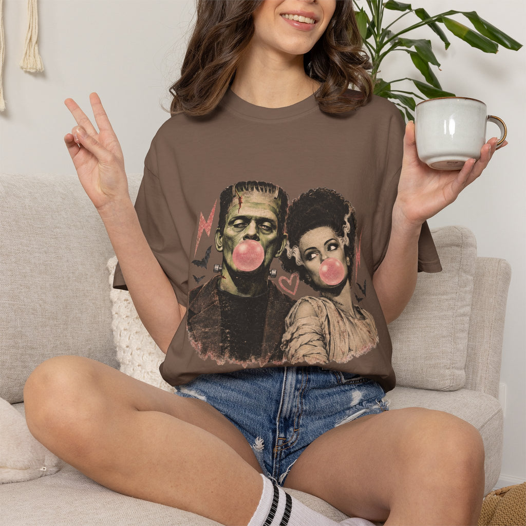 Frankenstein & Bride Bubblegum Vintage Tee