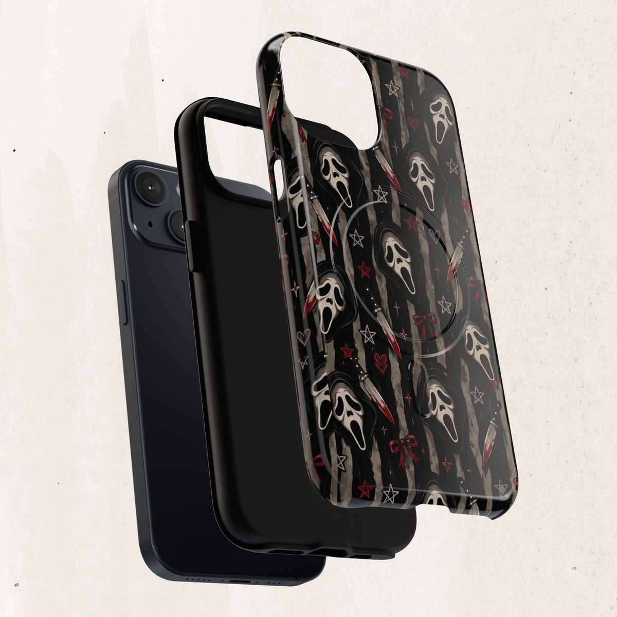 Ghostface Pattern iPhone Case