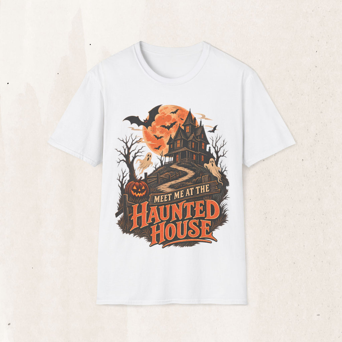 Haunted House Halloween Tee