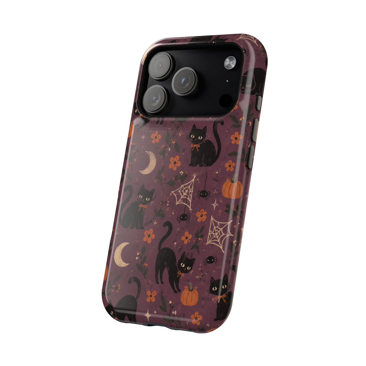 Halloween Black Cat MagSafe Phone Case, alternate view